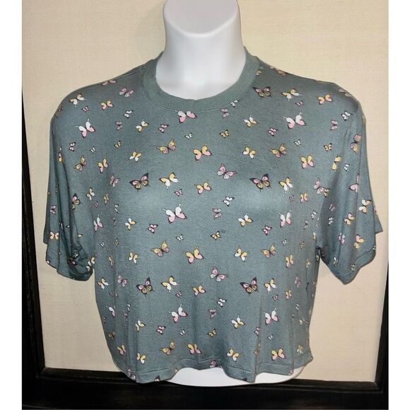 Self Esteem Butterfly Crop Top - Picture 6 of 7